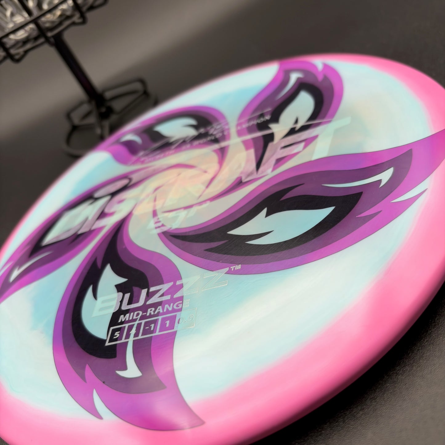 Lore | Discraft Paul McBeth 5x ESP Buzzz | Wiped/Pink Flowers | 180g
