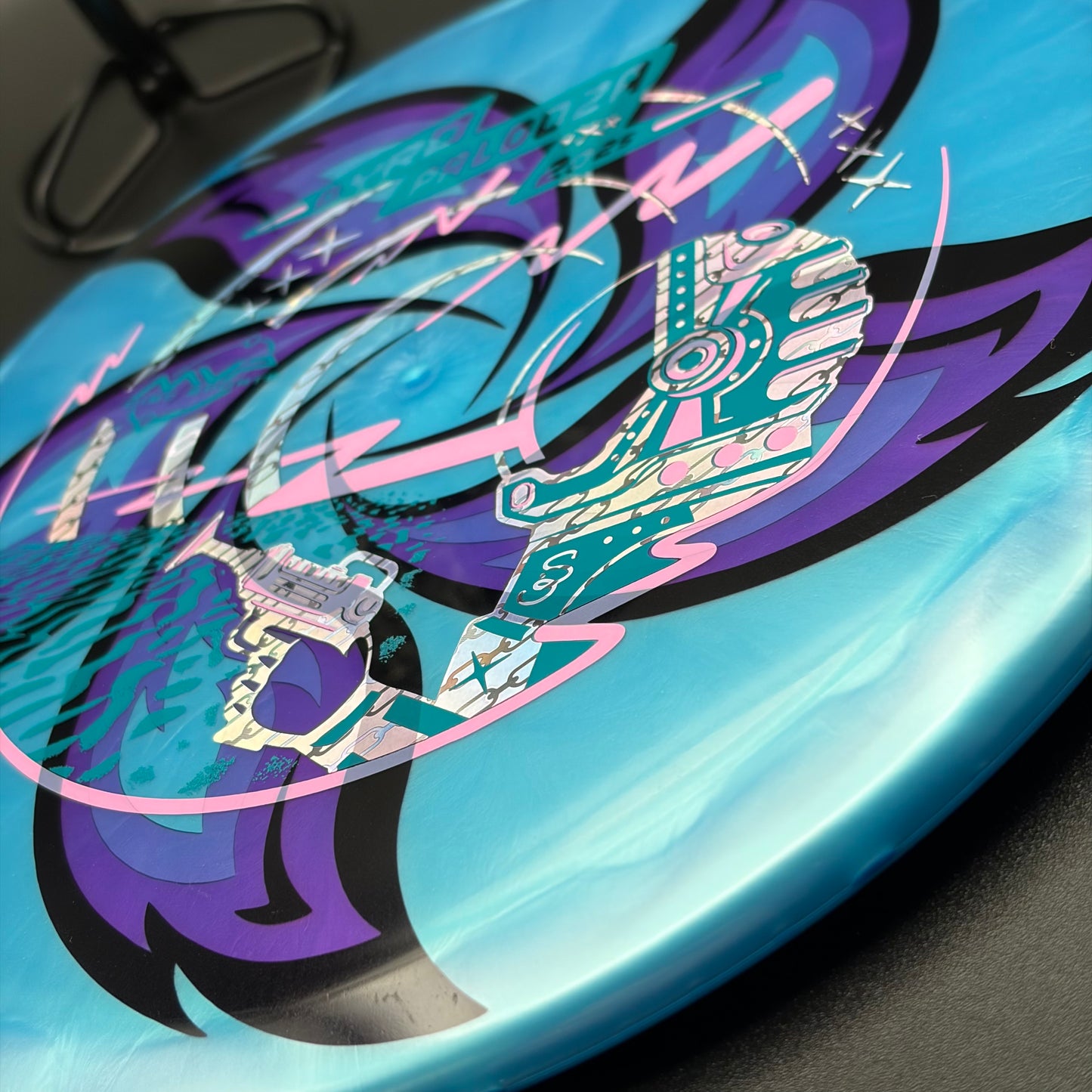 Lore | Streamline 2025 Gyropalooza Plasma Echo | Teal/Chains/Pink/Holo Purple | 177g
