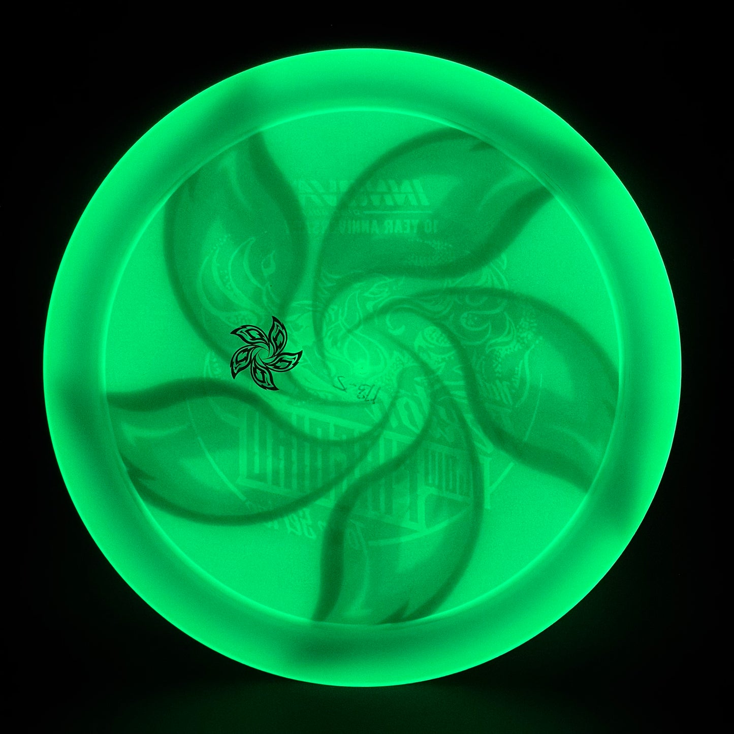 Lore | Innova Nate Sexton 10 Year Tour Series Glow Champion Firebird | Yellow-Red-Green/Genuine Original | 175g