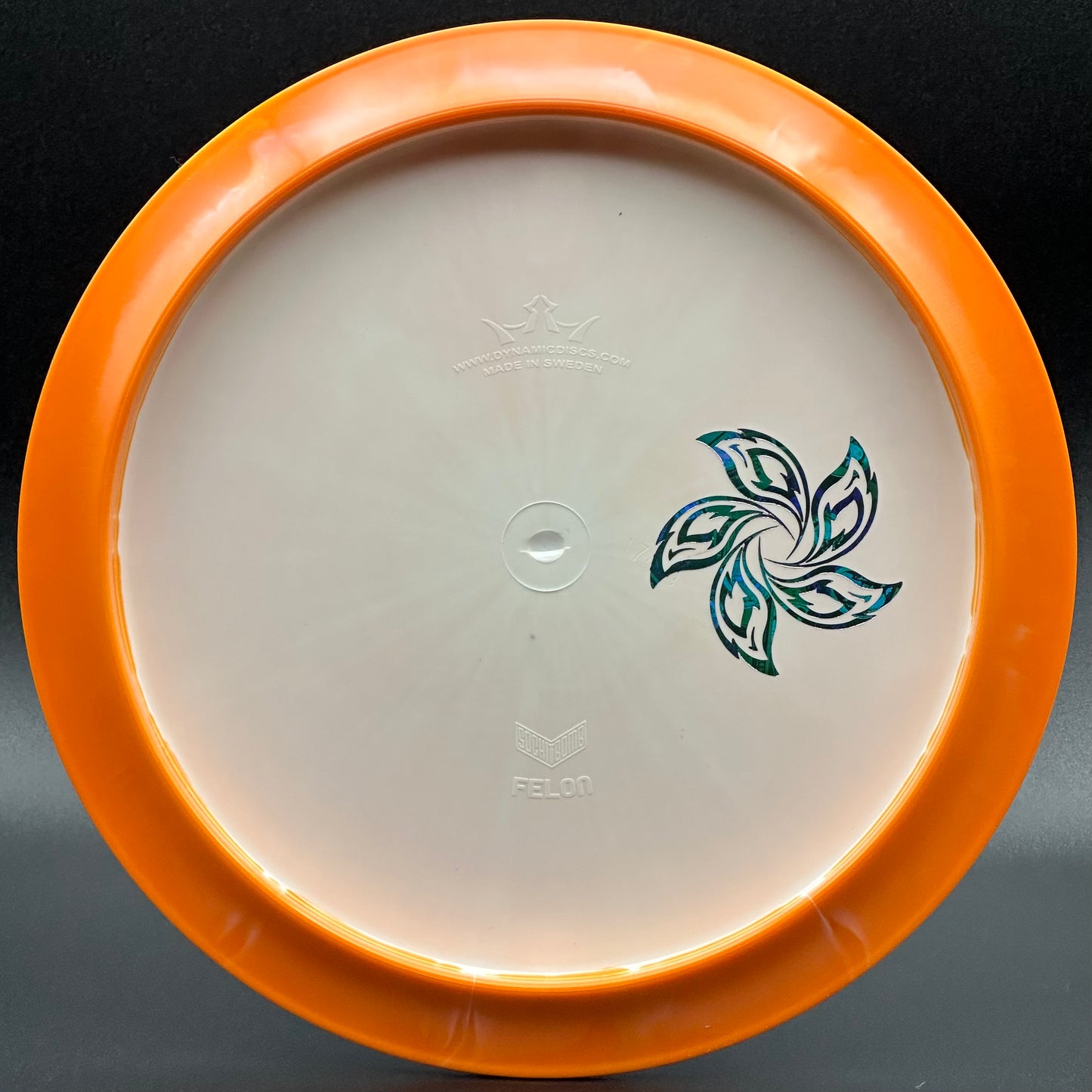 Lore | Dynamic Discs Ricky Wysocki Prototype Supreme Orbit Sockibomb Felon | Orange/Money | 175g