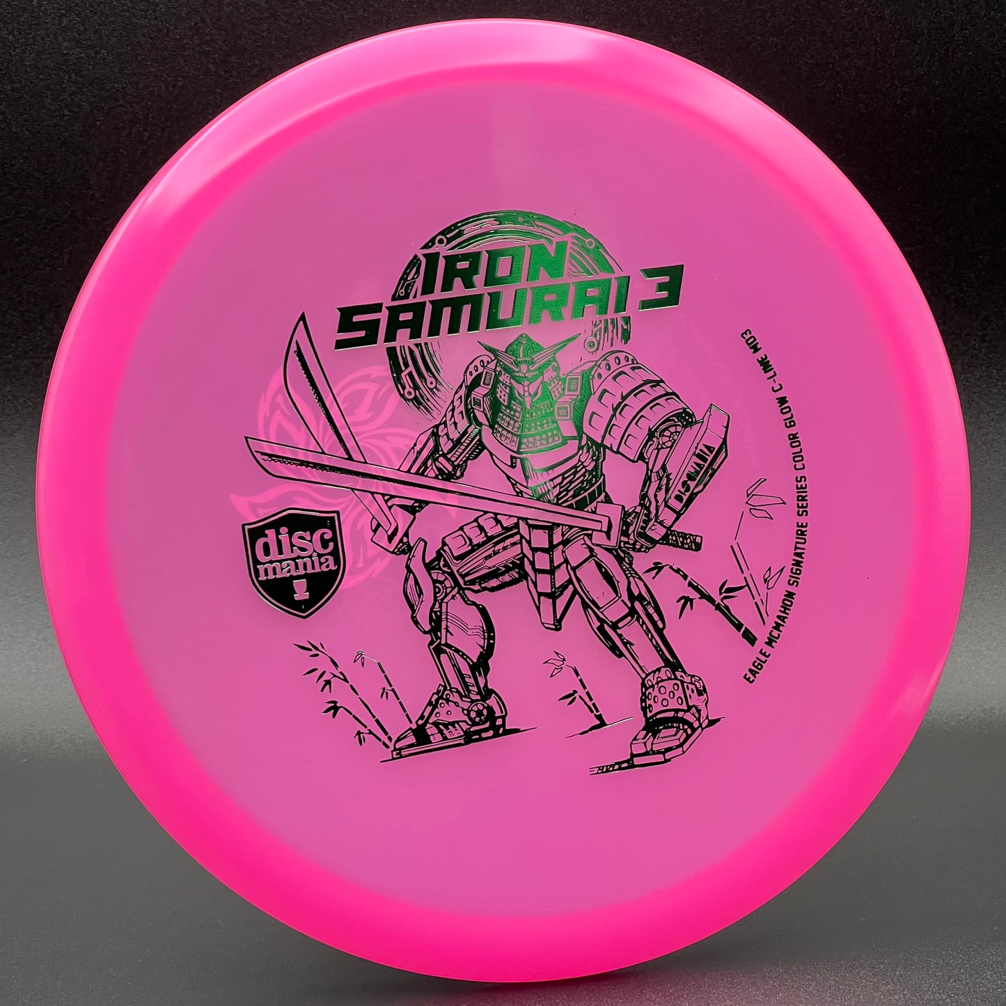 Stamped LORE | Discmania Eagle McMahon Signature Series Iron Samurai 3 Color Glow C-Line MD3