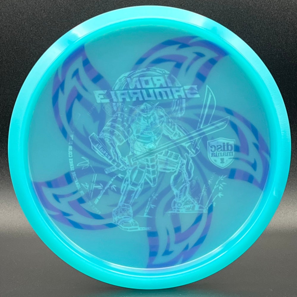 LORE | Discmania Eagle McMahon Iron Samurai 3 Color Glow C-Line MD3 | Silver Stamp | 178g