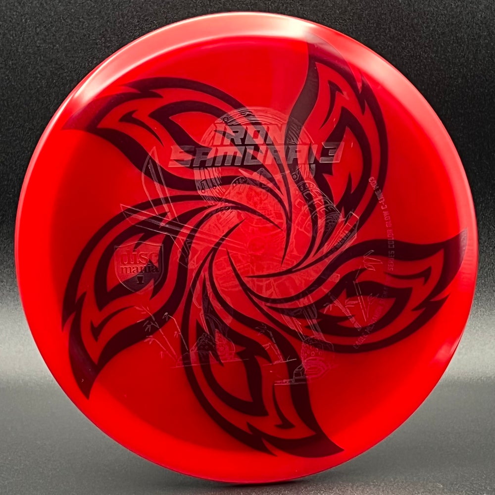 LORE | Discmania Eagle McMahon Iron Samurai 3 Color Glow C-Line MD3 | Wiped Stamp | 180g #2