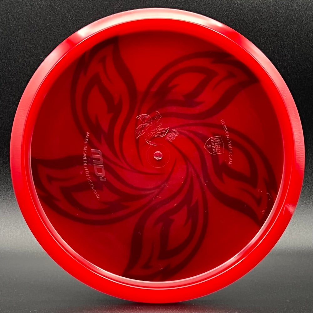LORE | Discmania Eagle McMahon Iron Samurai 3 Color Glow C-Line MD3 | Wiped Stamp | 180g #2