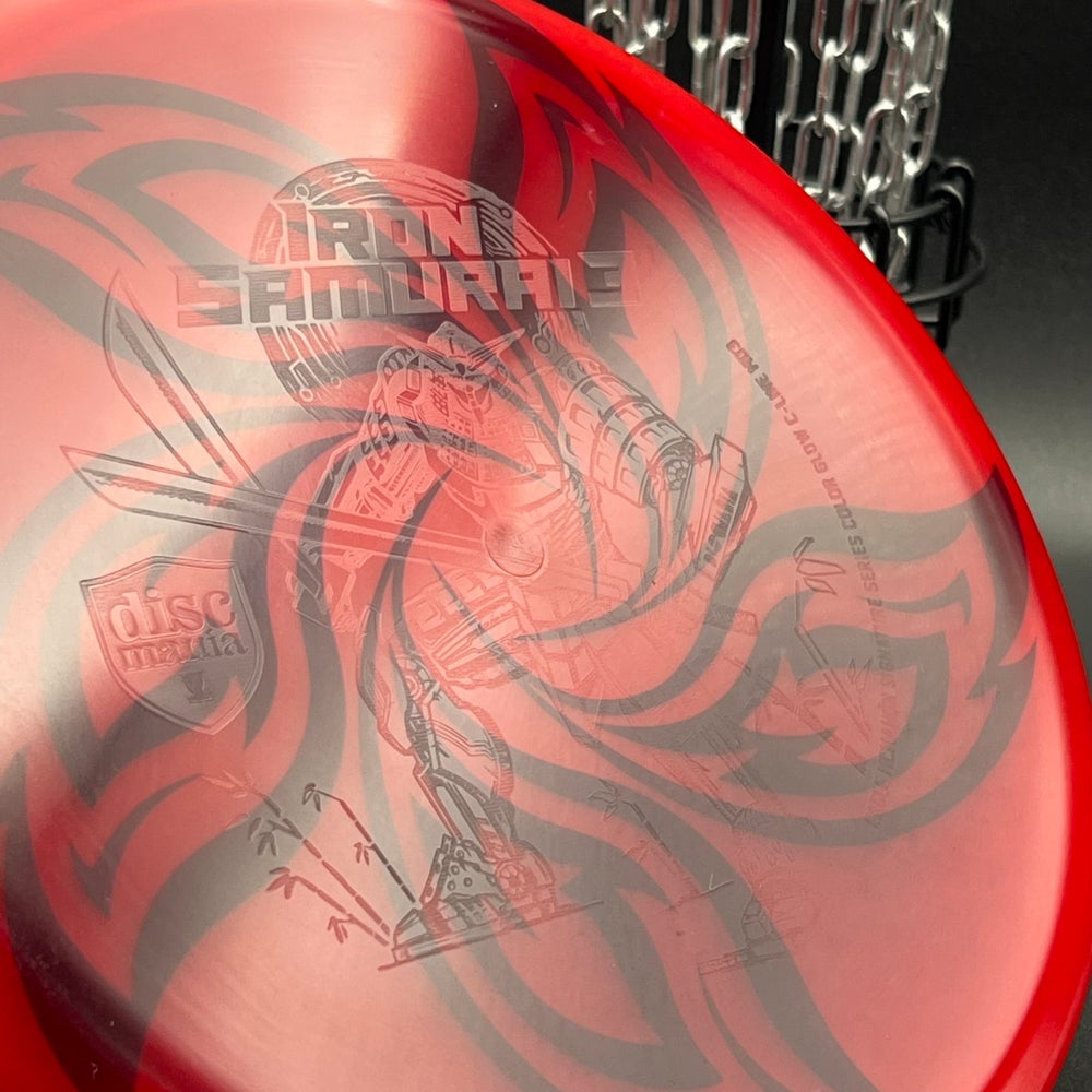 LORE | Discmania Eagle McMahon Iron Samurai 3 Color Glow C-Line MD3 | Wiped Stamp | 180g #2