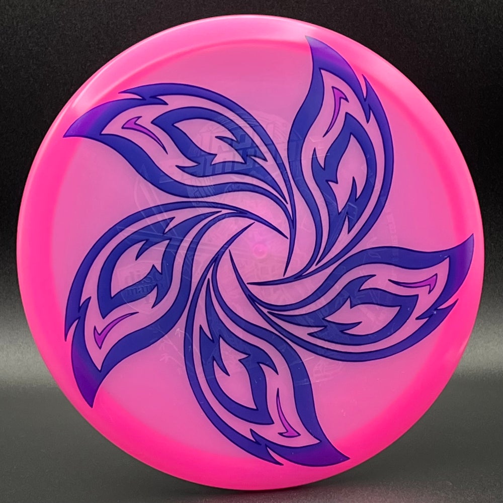 LORE | Discmania Eagle McMahon Iron Samurai 3 Color Glow C-Line MD3 | Wiped Stamp | 180g