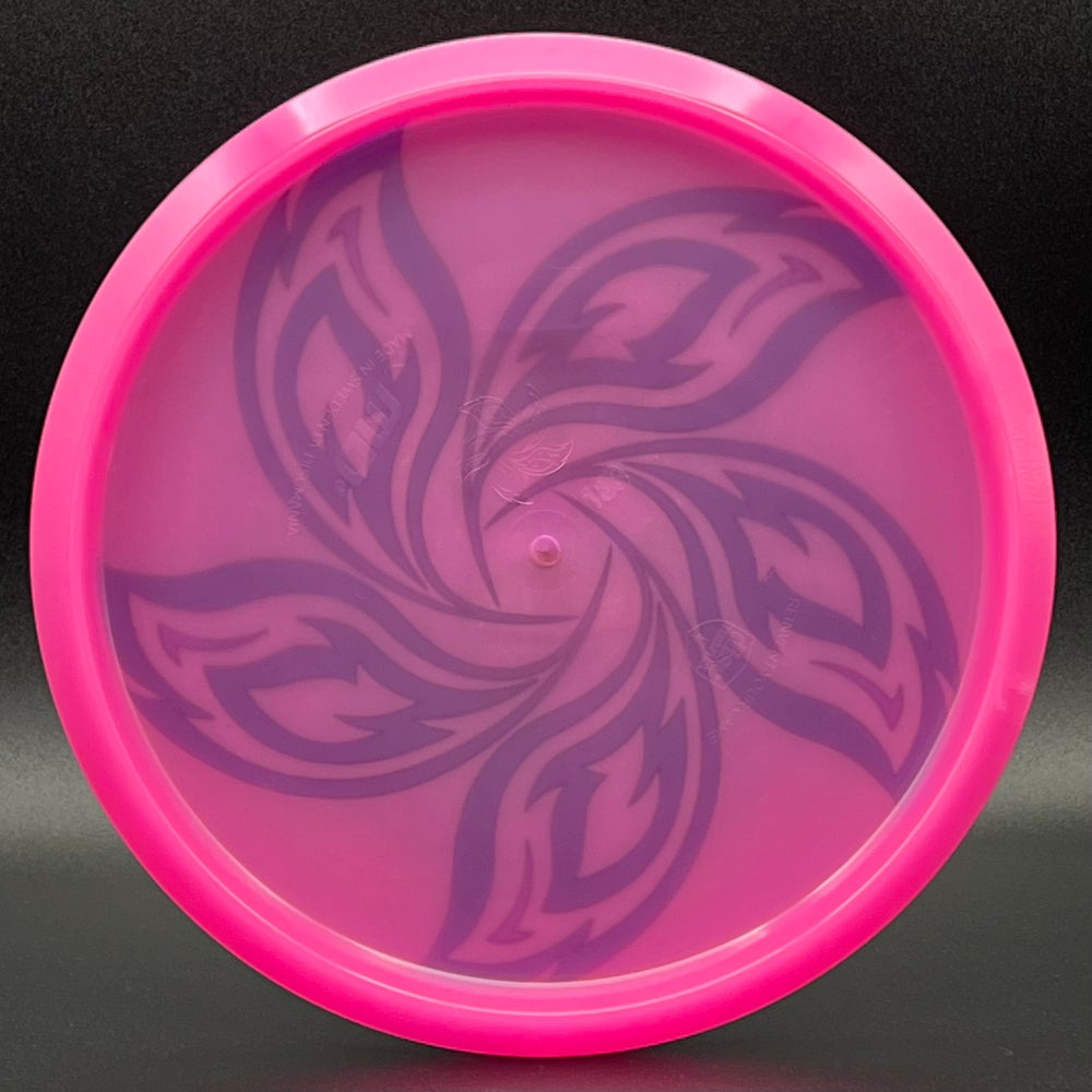 LORE | Discmania Eagle McMahon Iron Samurai 3 Color Glow C-Line MD3 | Wiped Stamp | 180g