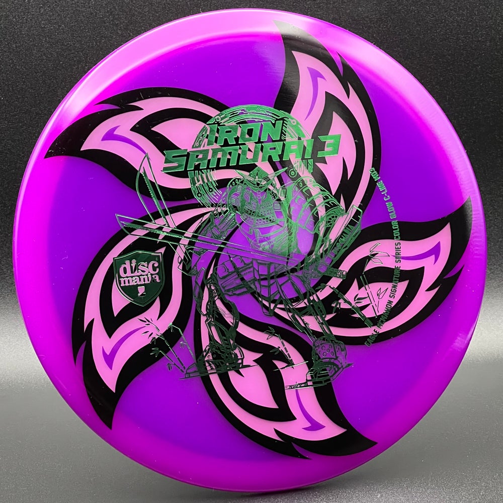 LORE | Discmania Eagle McMahon Iron Samurai 3 Color Glow C-Line MD3 | Green Stamp | 181g #2