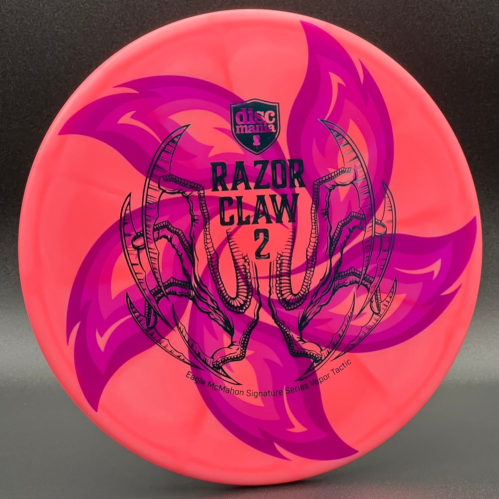 LORE | Discmania Eagle McMahon Signature Series Razor Claw 2 Vapor Lux Tactic | Teal Stamp | 176g #2