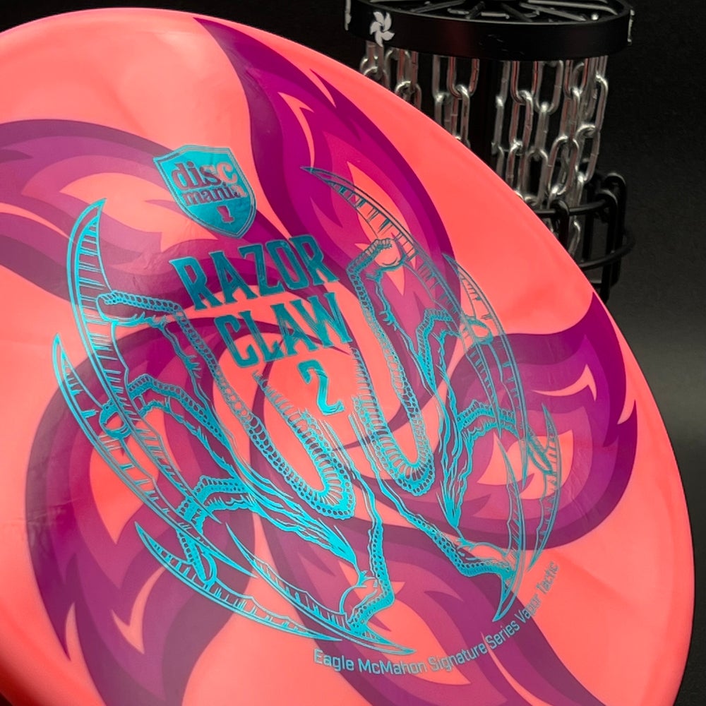LORE | Discmania Eagle McMahon Signature Series Razor Claw 2 Vapor Lux Tactic | Teal Stamp | 176g #2