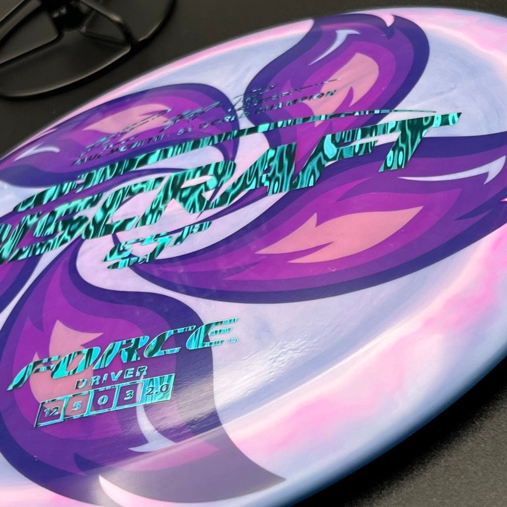 LORE | Discraft 5x Paul McBeth ESP Force | Blue Waterfall Stamp | 176g