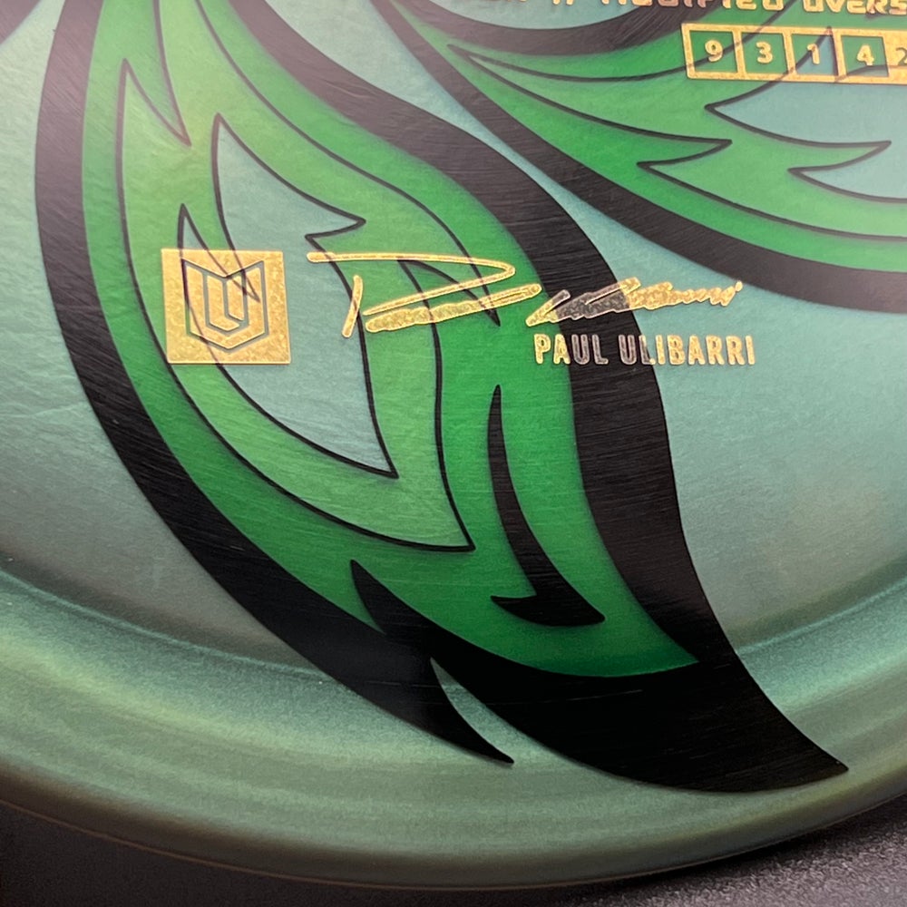 LORE | Discraft First Run Paul Ulibarri Special Blend Z Captain's Raptor | Gold Glitter Stamp | 175g