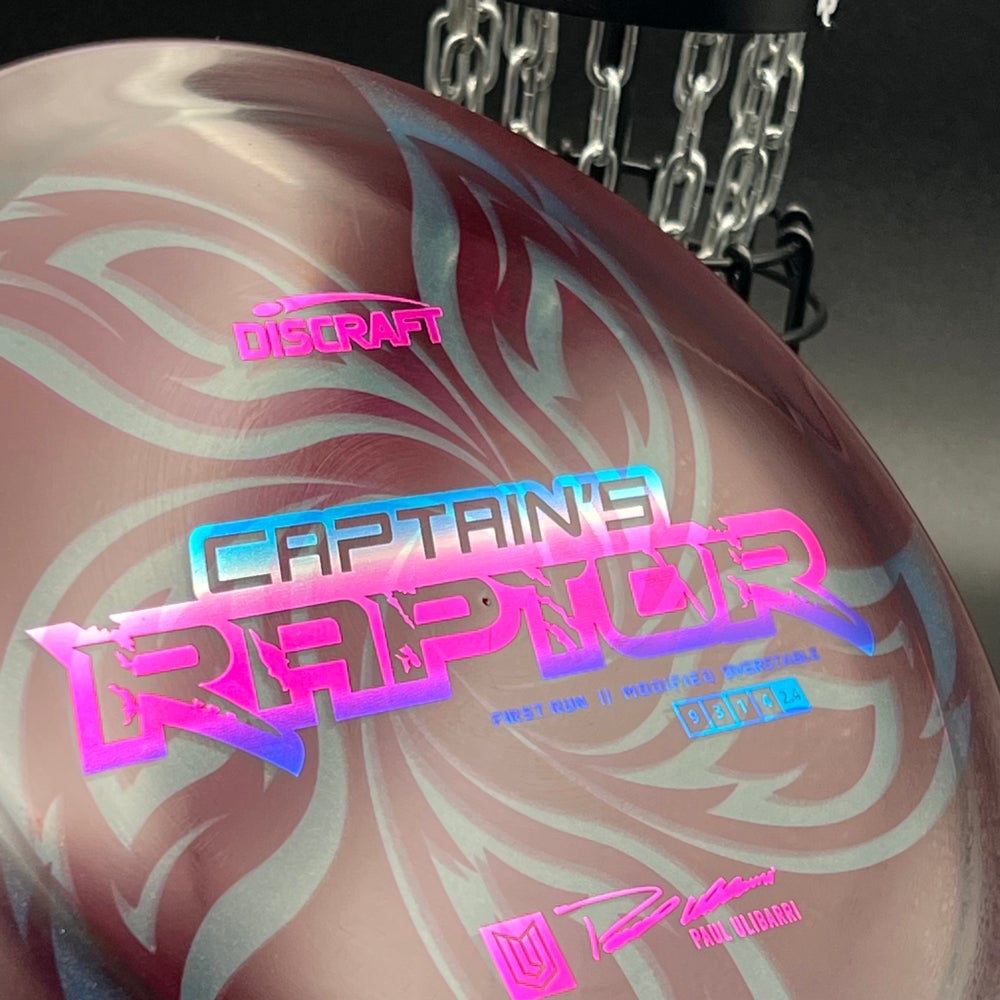 LORE | Discraft FR Paul Ulibarri Special Blend Z Captain's Raptor | Winter Sunset Stamp | 175g