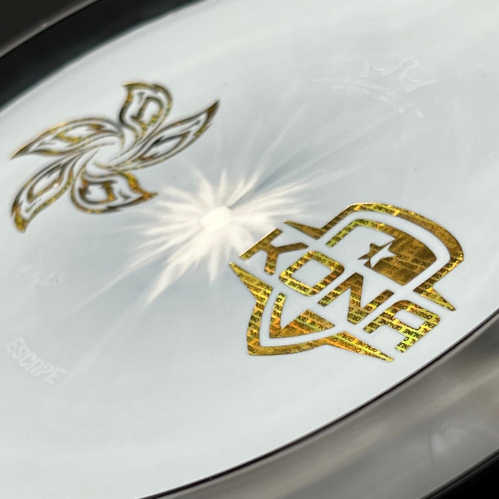 LORE | Dynamic Discs 2022 Kona Panis Tour Series Orbit Escape | Black/Gold Stamp | 176g #11