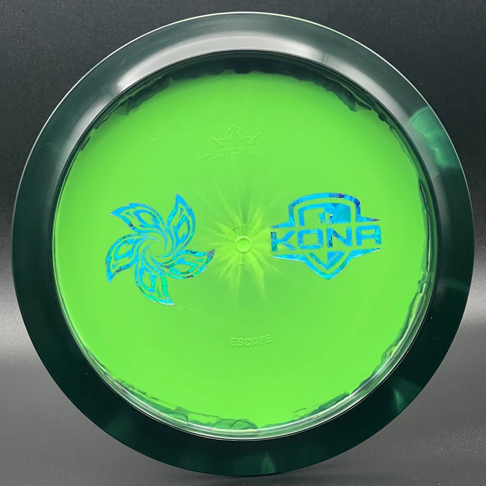 LORE | Dynamic Discs 2022 Kona Panis Tour Series Orbit Escape | Black/Money Stamp | 175g #6