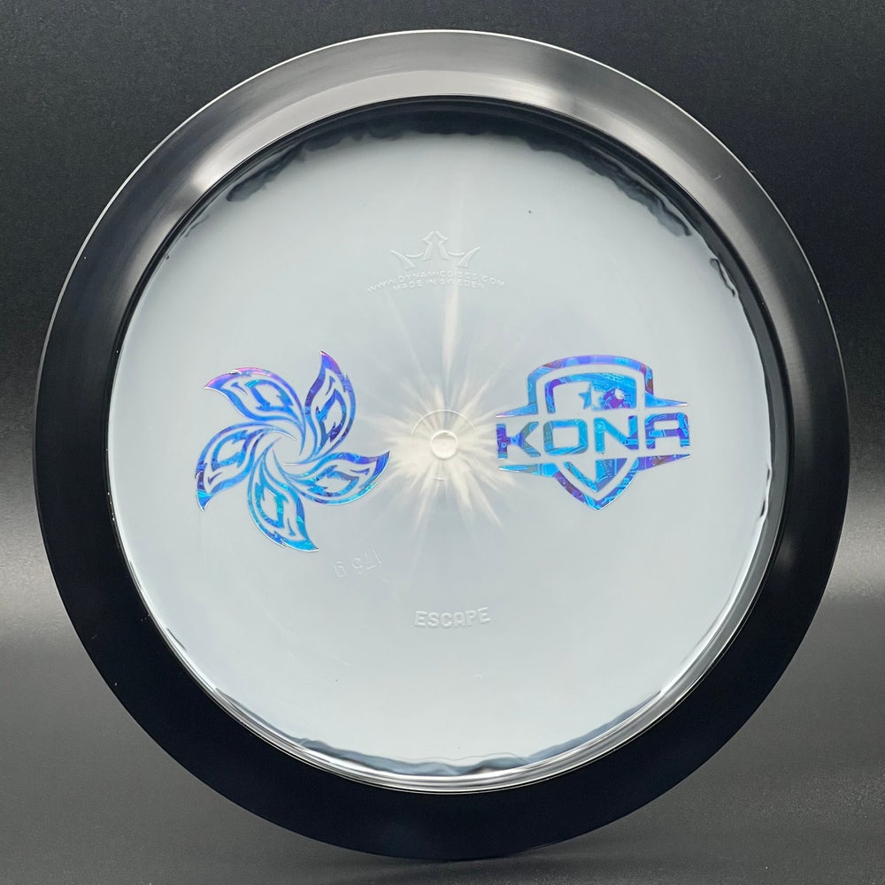 LORE | Dynamic Discs 2022 Kona Panis Tour Series Orbit Escape | Black/Money Stamp | 176g #5