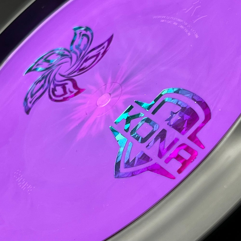 LORE | Dynamic Discs 2022 Kona Panis Tour Series Orbit Escape | Black/Shatterberry Stamp | 175g #13