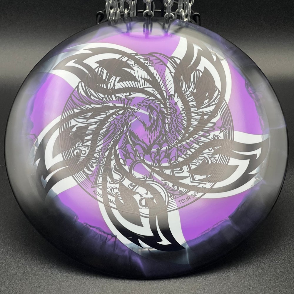 LORE | Dynamic Discs 2022 Kona Panis Tour Series Orbit Escape | Black/Shatterberry Stamp | 175g #13