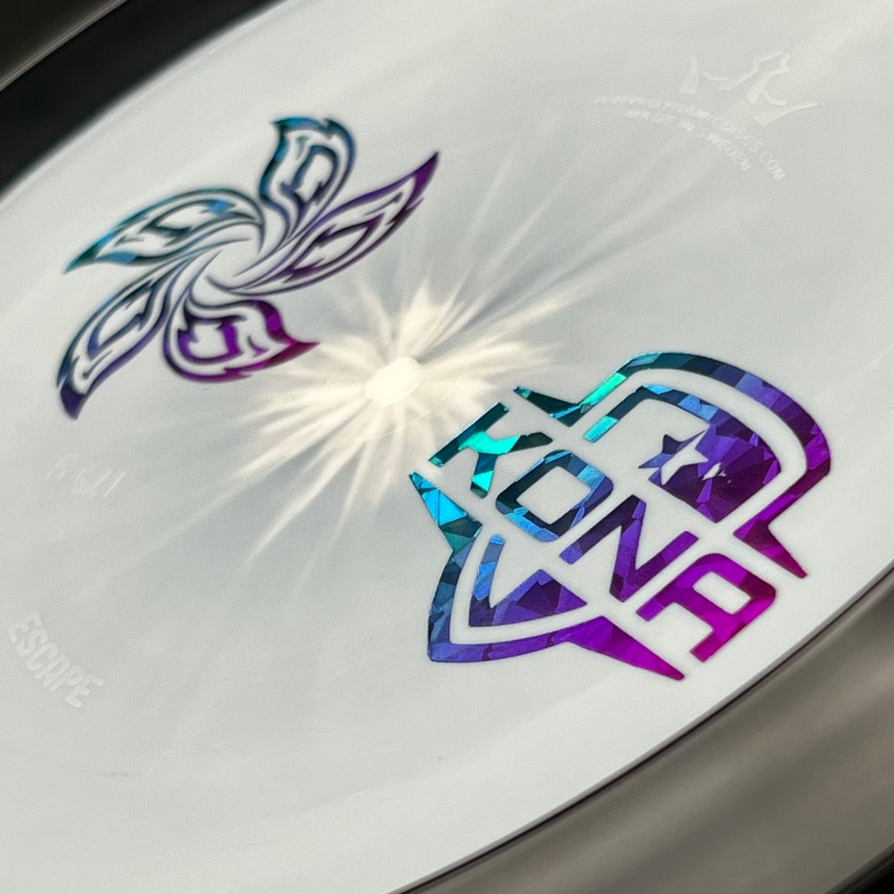 LORE | Dynamic Discs 2022 Kona Panis Tour Series Orbit Escape | Black/Shatterberry Stamp | 175g #14