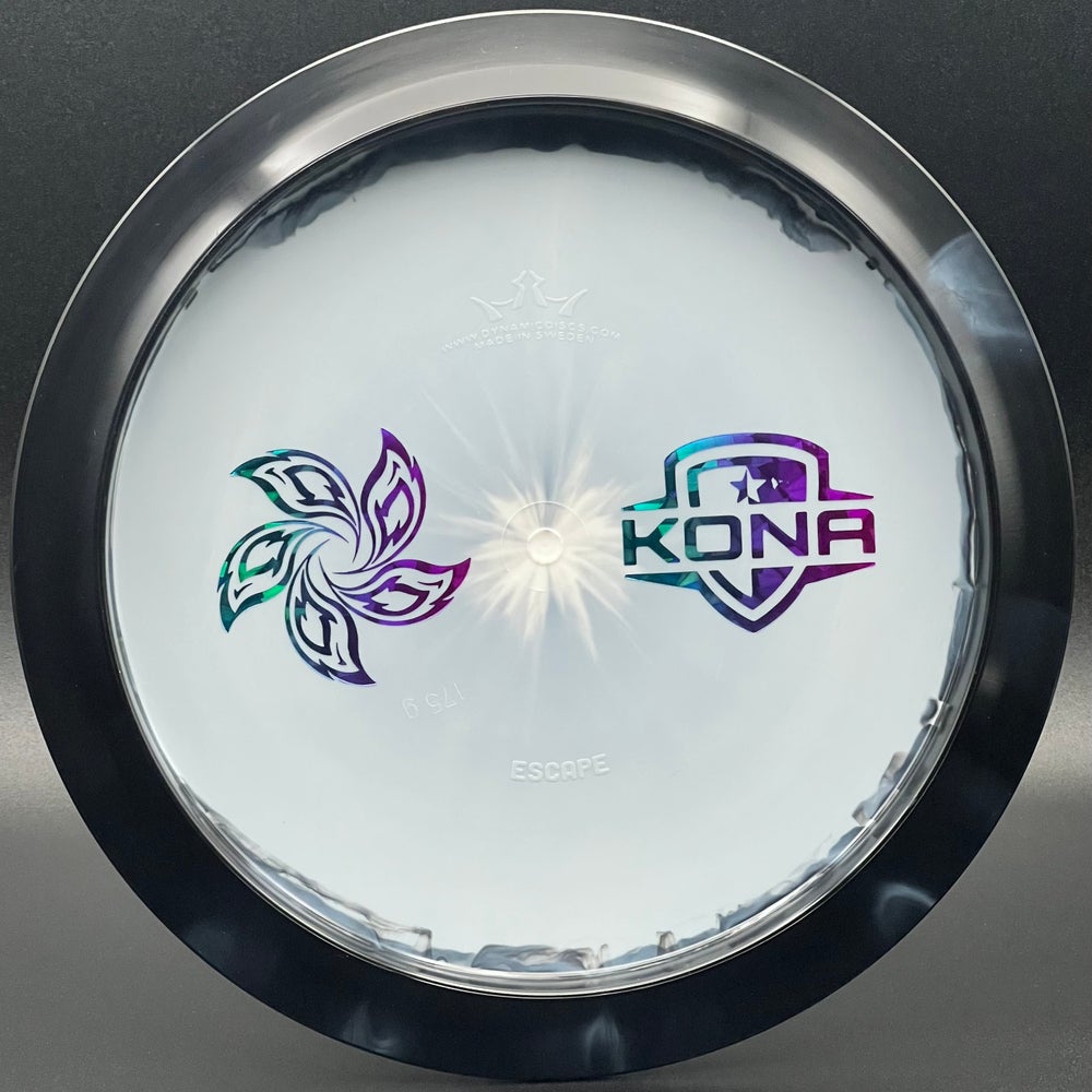 LORE | Dynamic Discs 2022 Kona Panis Tour Series Orbit Escape | Black/Shatterberry Stamp | 175g #14