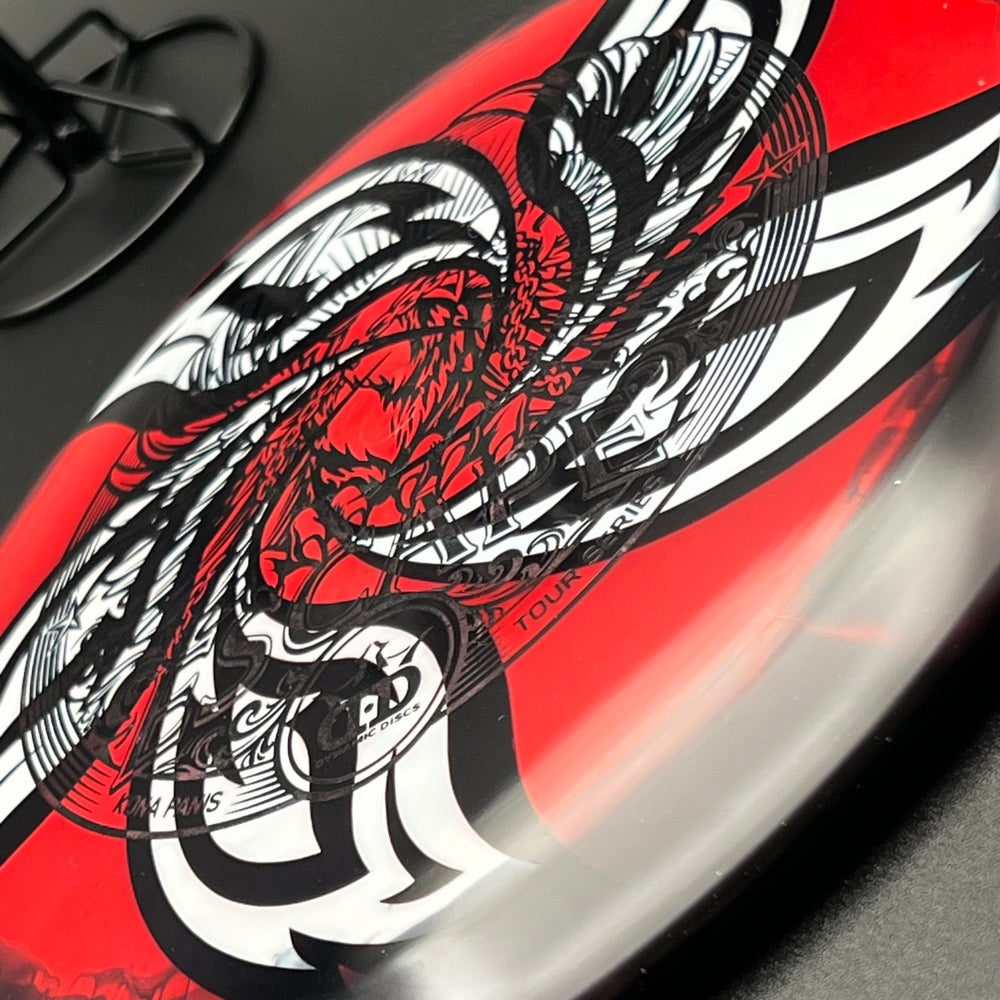 LORE | Dynamic Discs 2022 Kona Panis Tour Series Orbit Escape | Black/Wonderbread Stamp | 175g #3