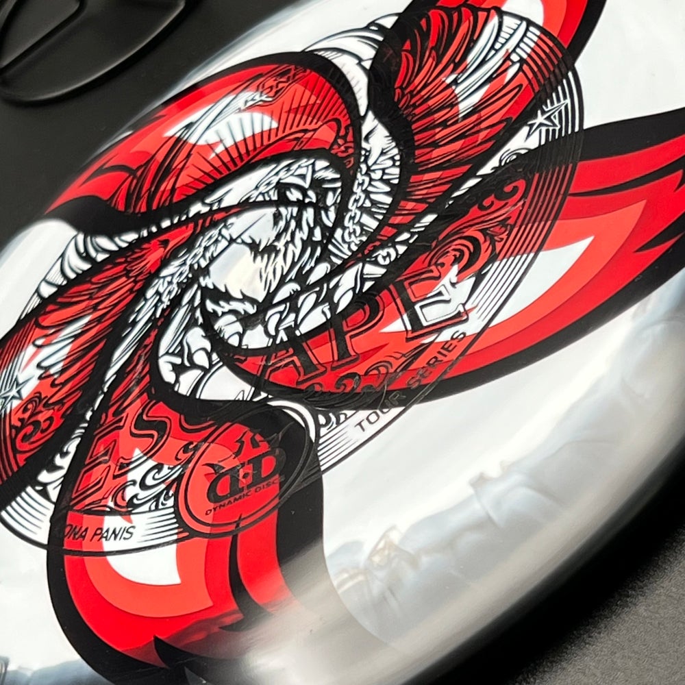 LORE | Dynamic Discs 2022 Kona Panis Tour Series Orbit Escape | Black/Wonderbread Stamp | 176g #2