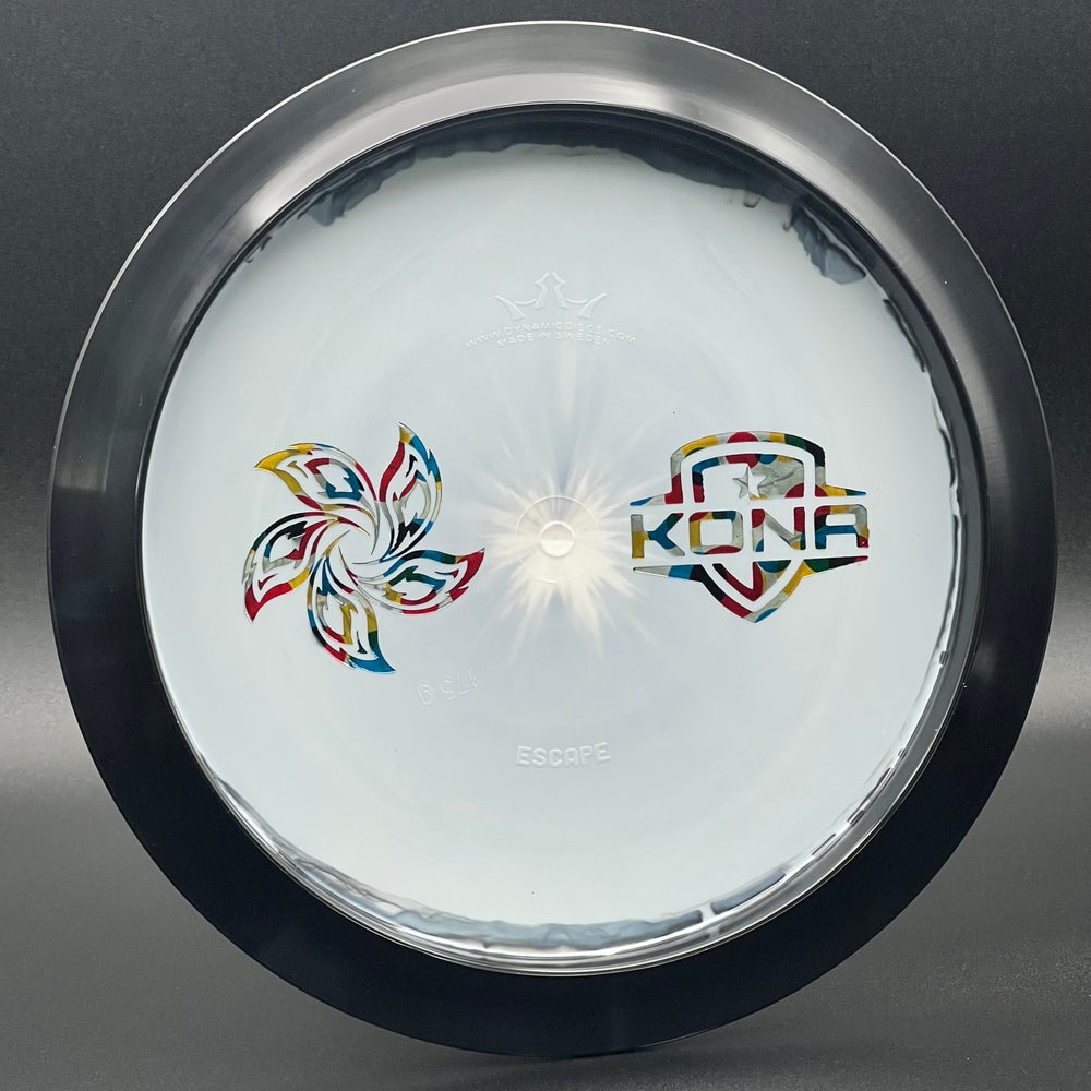 LORE | Dynamic Discs 2022 Kona Panis Tour Series Orbit Escape | Black/Wonderbread Stamp | 176g #2