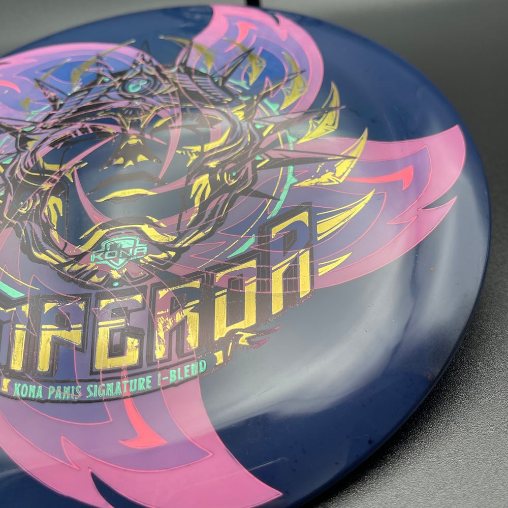 LORE | Infinite Discs Kona Panis Signature Series I-Blend Emperor | Gold/Black/Mint Stamp | 178g