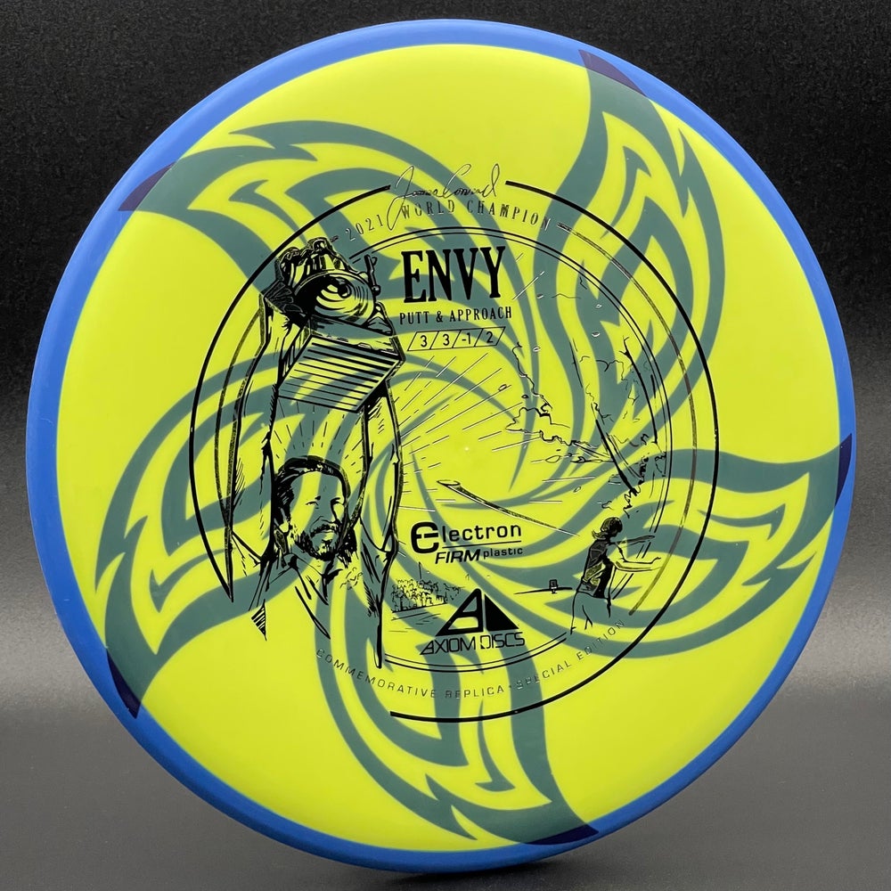 LORE (Pair) | Axiom 2021 James Conrad World Champion Electron Firm Envy | Black/Silver Stamp | 175g