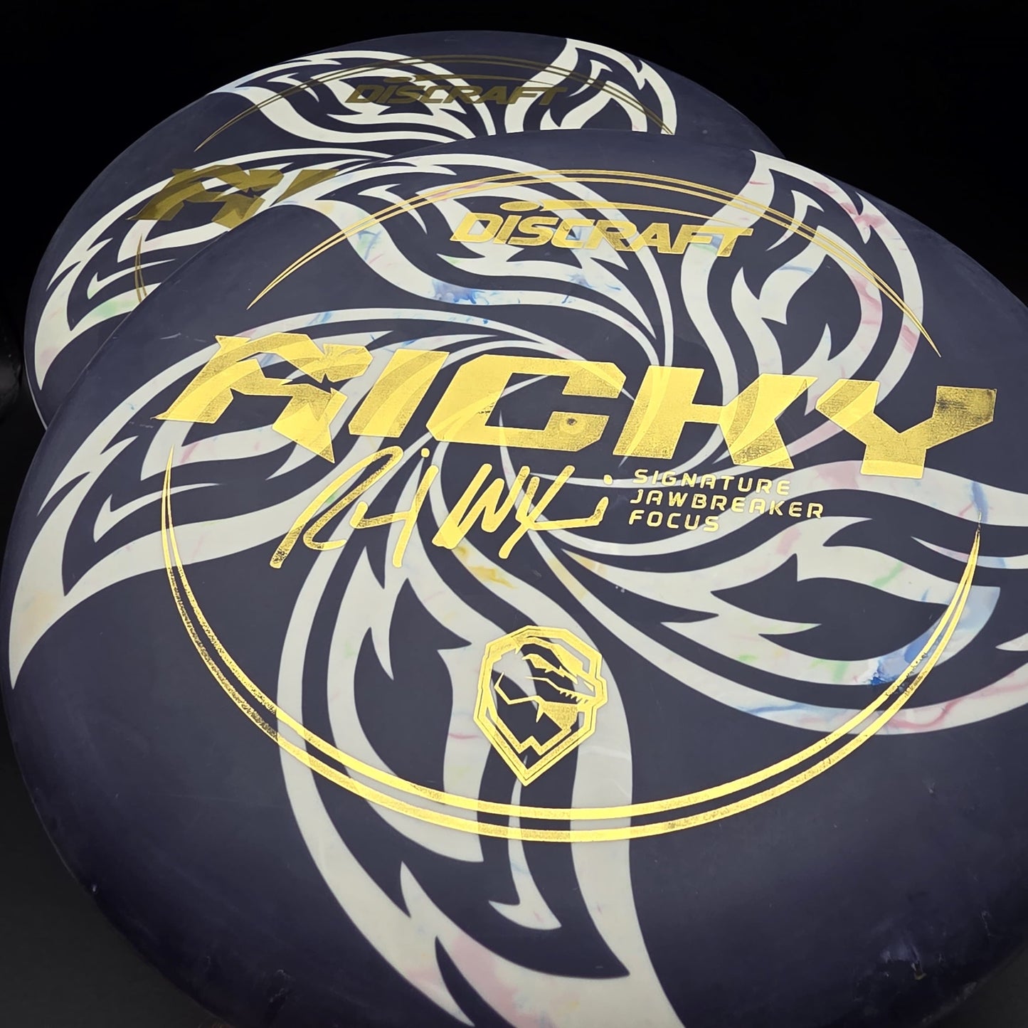 Lore (Pair) | Discraft Rick Wysocki Signature Jawbreaker Focus | Gold/Holo Circles | 174g