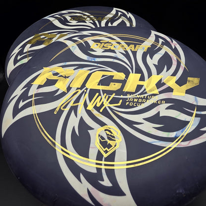 Lore (Pair) | Discraft Rick Wysocki Signature Jawbreaker Focus | Gold/Holo Circles | 174g