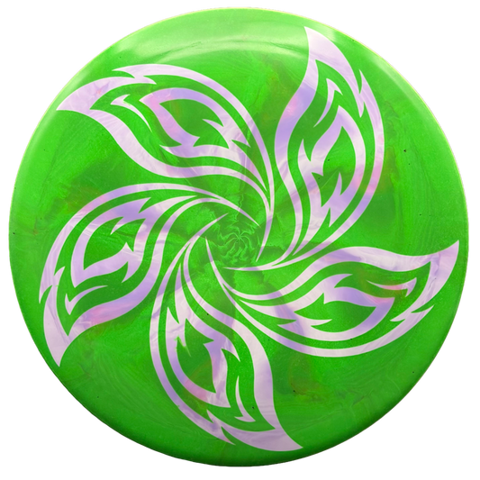 Lore | Discraft PMP x PP Collab Colorshift Swirl ESP Anax | Purple Lines/Green Holo | 173g