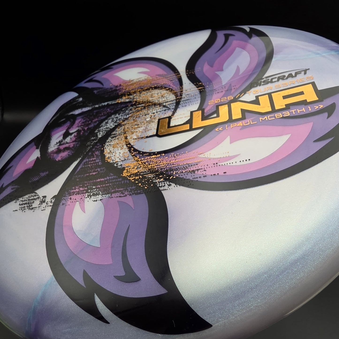 Lore | Discraft 2026 Paul McBeth Tour Series Big Z/Ti Luna | Black/Copper/Gold | 176g