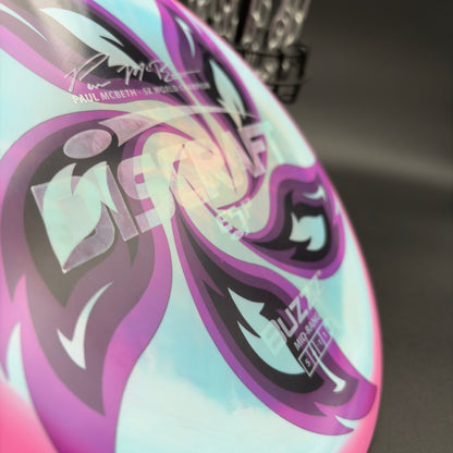 Lore | Discraft Paul McBeth 5x ESP Buzzz | Wiped/Pink Flowers | 180g