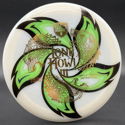 Lore | Discmania Colten Montgomery Signature Series Lone Howl 3 Metal Flake C-Line PD | Gold/Holo Green | 171g