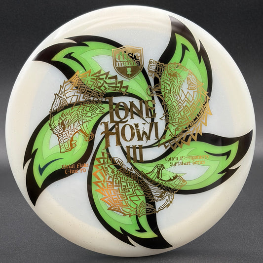 Lore | Discmania Colten Montgomery Signature Series Lone Howl 3 Metal Flake C-Line PD | Gold/Holo Green | 171g