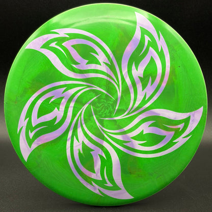 Lore | Discraft PMP x PP Collab Colorshift Swirl ESP Anax | Purple Lines/Green Holo | 173g