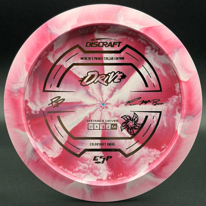 Lore | Discraft PMP x PP Collab Colorshift Swirl ESP Drive | Metal/Black Hidden Stars | 170g