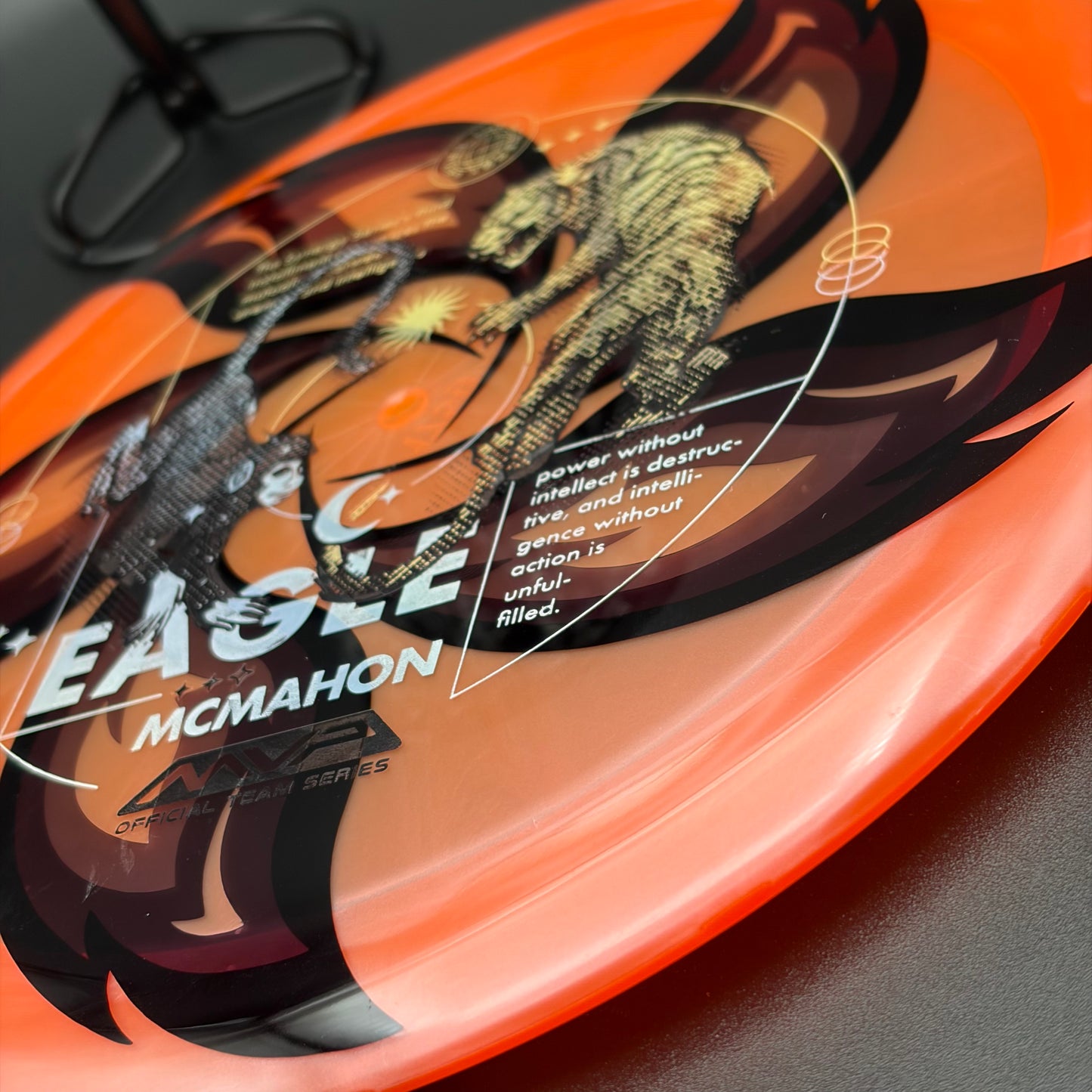 Lore | Streamline Eagle McMahon Team Series Proton Boost | Black/Gold/Silver/Holo Ghost | 176g