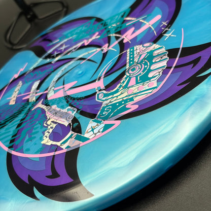 Lore | Streamline 2025 Gyropalooza Plasma Echo | Teal/Chains/Pink/Holo Purple | 177g