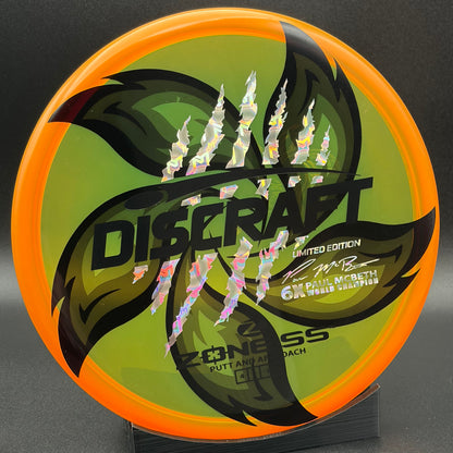 Lore | Discraft Paul McBeth 6x Claw Limited Edition Z Zone SS | Black/Holo McBeth/Holo Ghost | 175g