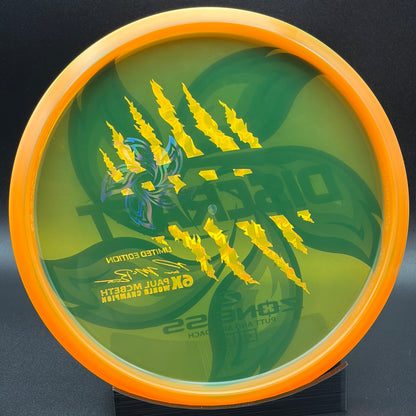 Lore | Discraft Paul McBeth 6x Claw Limited Edition Z Zone SS | Black/Holo McBeth/Holo Ghost | 175g