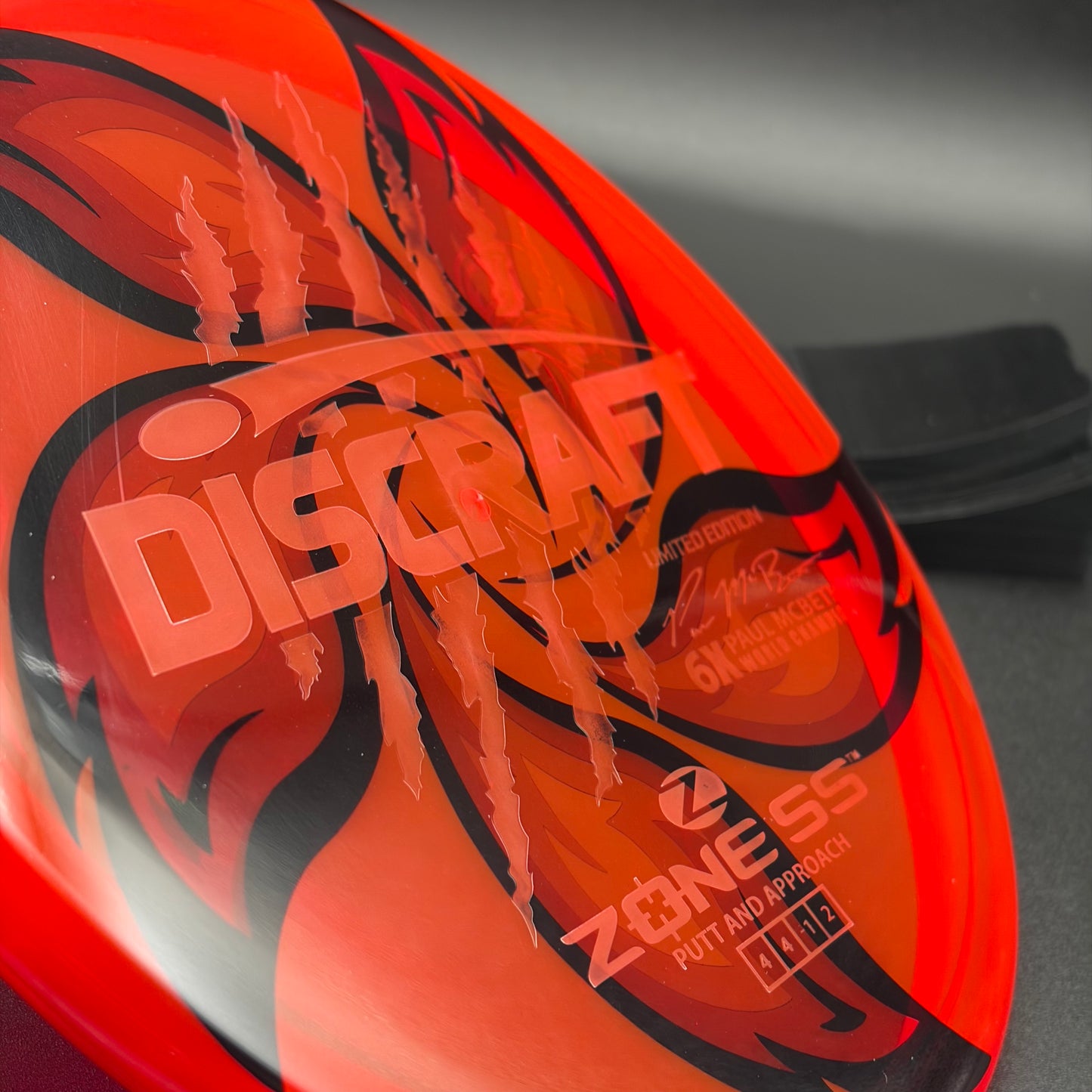 Lore | Discraft Paul McBeth 6x Claw Limited Edition Z Zone SS | Wiped/Holo Ghost | 175g