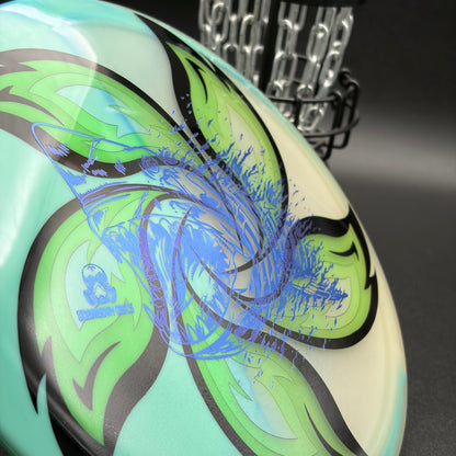 Lore | Doomsday Discs Retina Glow Chemtrail | Blue/Black Hidden Stars | 175g