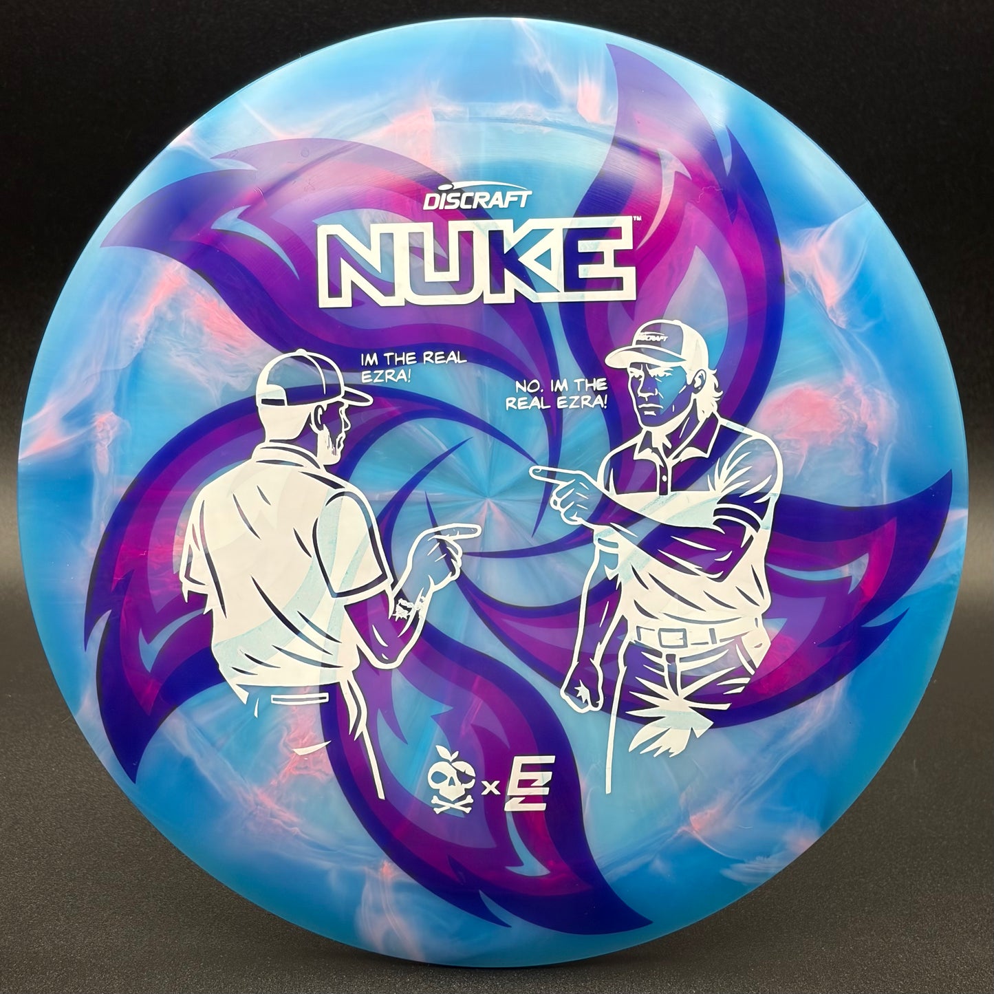 Lore | Discraft Ezra Battle "ESP" Swirl Nuke | White/Holo Ghost | 174g