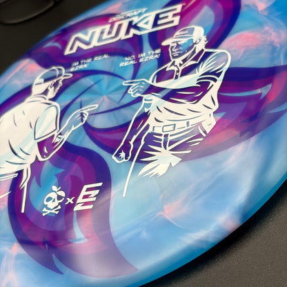 Lore | Discraft Ezra Battle "ESP" Swirl Nuke | White/Holo Ghost | 174g