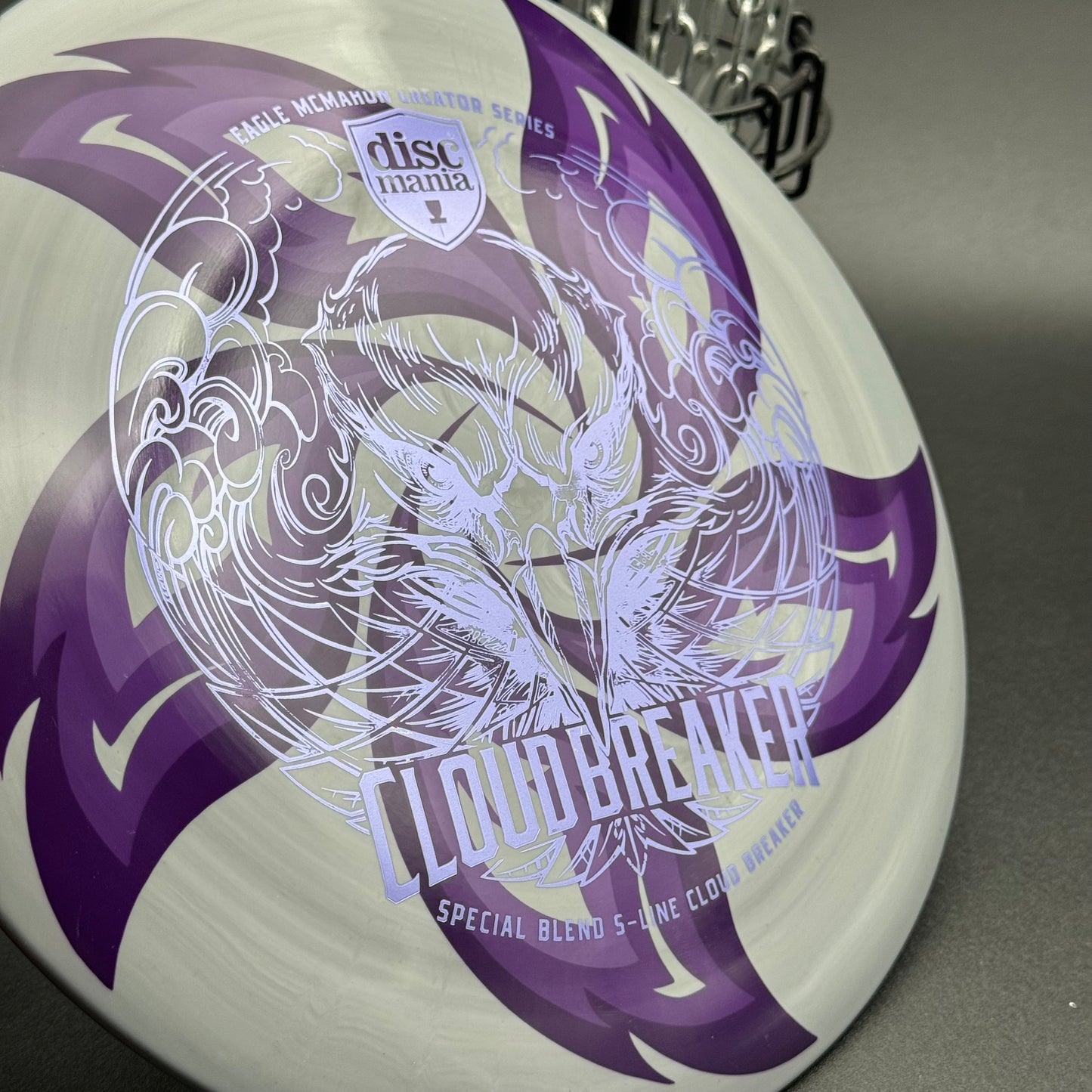 Lore | Discmania Eagle McMahon Creator Series Special Blend S-Line Cloud Breaker | Lavender/Matte White | 176g