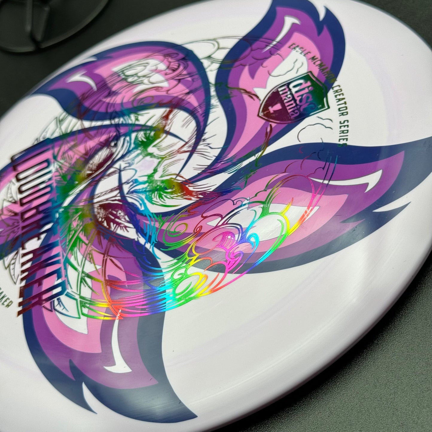 Lore | Discmania Eagle McMahon Creator Series Special Blend S-Line Cloud Breaker | Flat Rainbow/Purple/Pink/Black | 174g