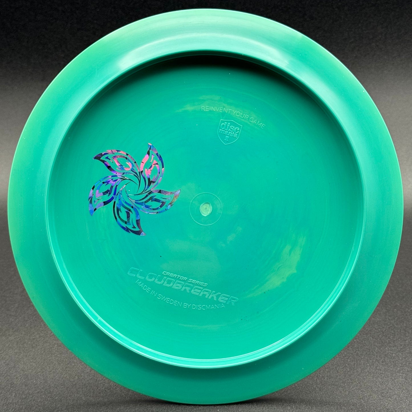 Lore | Discmania Eagle McMahon Creator Series Special Blend S-Line Cloud Breaker | Flat Rainbow/Silver Flowers | 174g