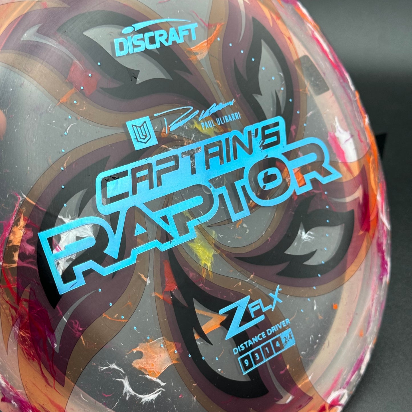 Lore | Discraft Paul Ulibarri Jawbreaker Z FLX Captain's Raptor | Blue Holo/Holo Ghost | 177g